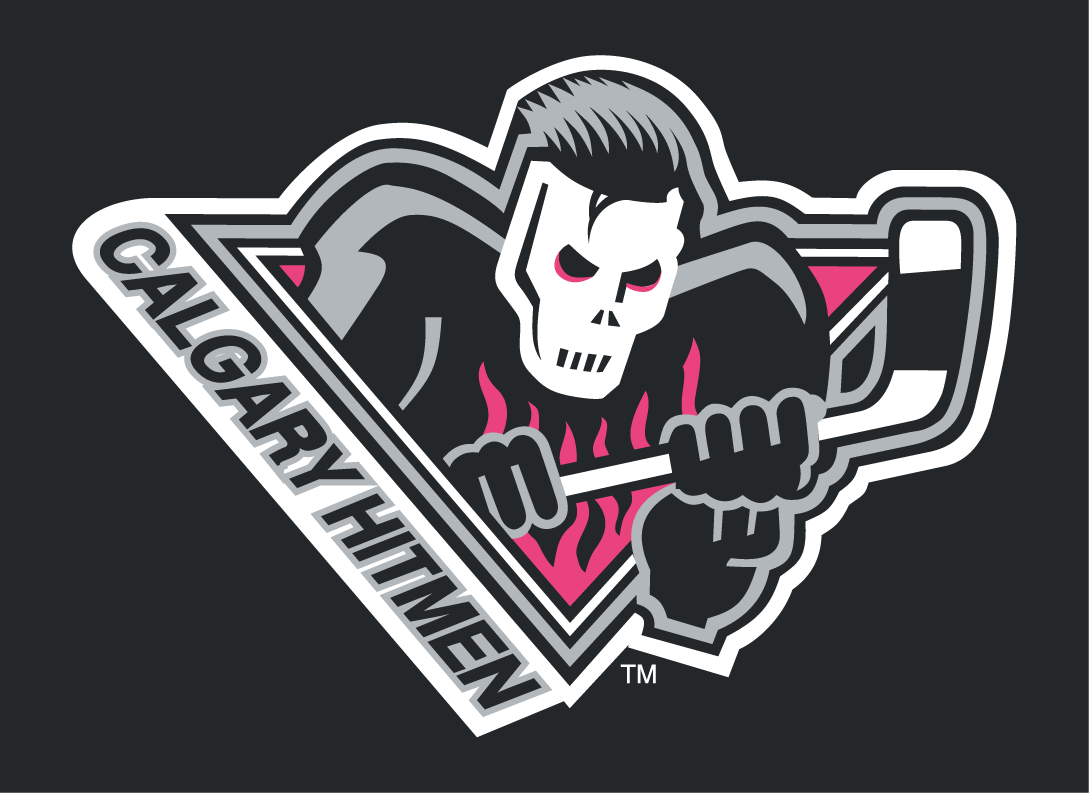 calgary hitmen 2009-2011 jersey logo iron on heat transfer